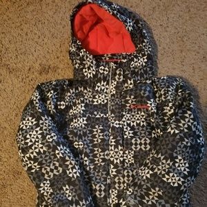 Girls S 7/8 Columbia Omni Heat Winter Coat Jacket